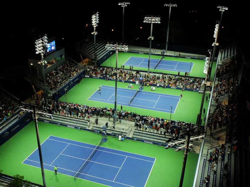 网球场照明解决方案